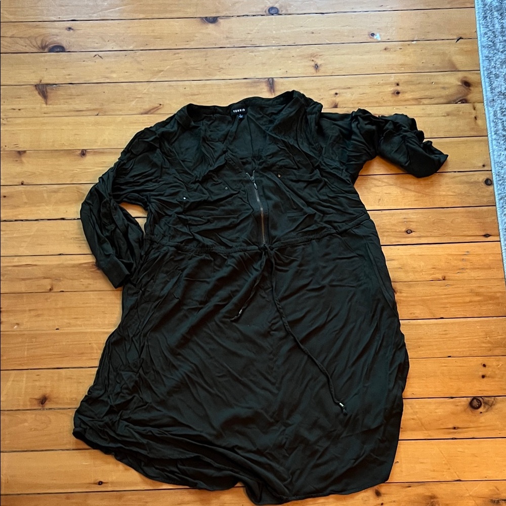 Torrid Dark Green Blouse